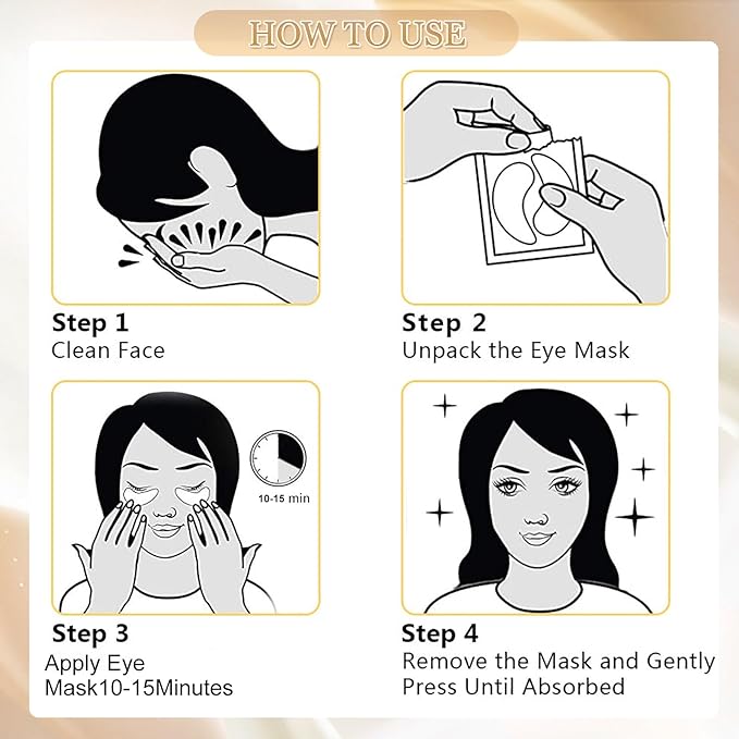 MOND'SUB Premium Under Eye Patches, Gel Eye Patches Hydrating & Refresh for Puffy Eyes, Under Eye Bags & Dark Circles, Natural Collagen Eye Gels Pads, Crystal Anti-Aging Eye Mask (Pink)-Velvo Beauty