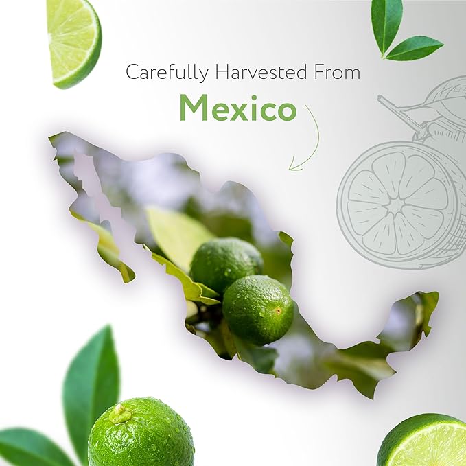 HBNO Lime Essential Oil - Huge 4 oz (120ml) Value Size - Natural Lime Oil, Cold Pressed - Perfect for Cleaning, Aromatherapy, DIY, Soap & Diffuser-Velvo Beauty