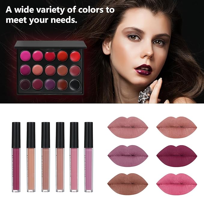 All In One Makeup Kit For Girls Gift, Makeup Kit For Women Full Kit Includes Sponge Eyeshadow Liquid Lipstick Concealer Eyeliner Eyebrow Makeup Bag-Velvo Beauty
