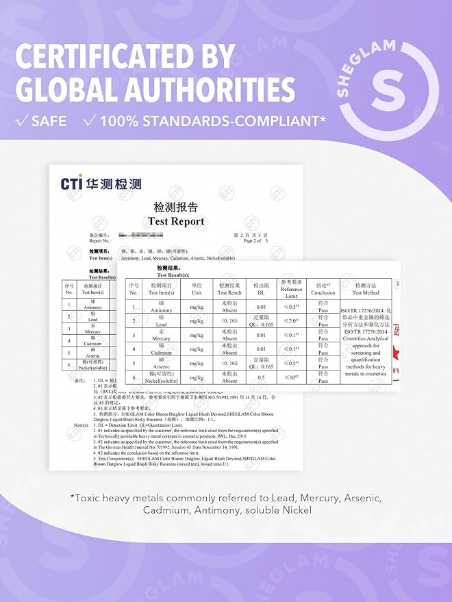 SHEGLAM Color Bloom Dayglow Liquid Blush Makeup for Cheeks Shimmer Finish - Devoted-Velvo Beauty