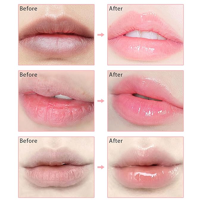 3 Pcs Bee Lip Balm Honey Pot, Honey Strawberry Apple Lip Mask Overnight, Moisturizing Lip Sleeping Mask, Hydrate Repair Prevent Dry Cracked Lip Exfoliator Lip Care (Honey+Strawberry+Apple Lime)-Velvo Beauty