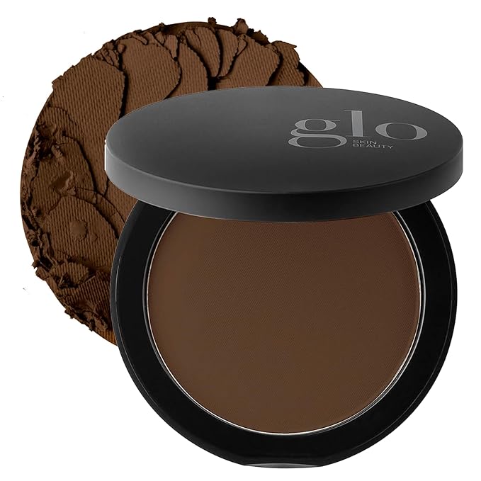 Glo Skin Beauty Pressed Base Powder Foundation Makeup (Cocoa Medium) - Flawless Coverage for a Radiant Natural, Second-Skin Finish-Velvo Beauty