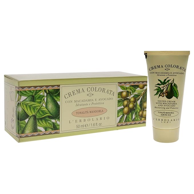 Tinted Cream - Almond Hue by LErbolario for Women - 1.6 oz Cream-Velvo Beauty