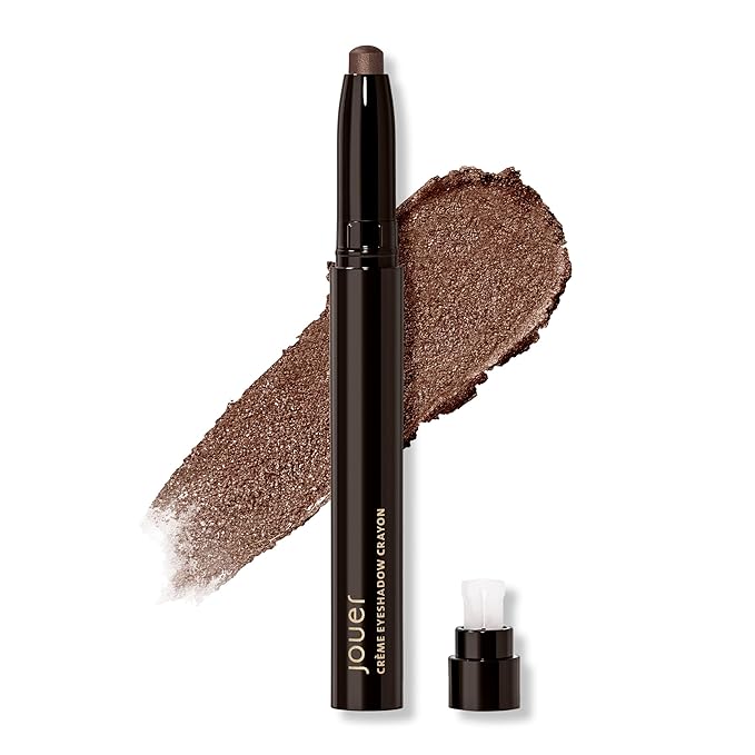 Jouer Crème Eyeshadow Crayon | Men & Women | Built-In Sharpener | Dermatologist Tested | Waterproof, Fast Drying & Crease Resistant Formula-Velvo Beauty