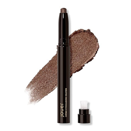 Jouer Crème Eyeshadow Crayon | Men & Women | Built-In Sharpener | Dermatologist Tested | Waterproof, Fast Drying & Crease Resistant Formula-Velvo Beauty