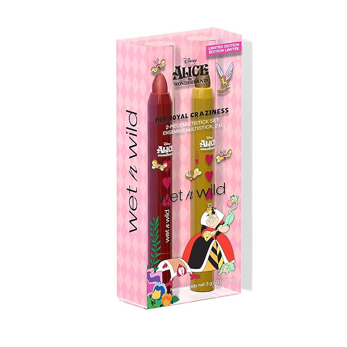 wet n wild Her Royal Craziness 2-Piece Multistick Set Alice In Wonderland Collection-Velvo Beauty