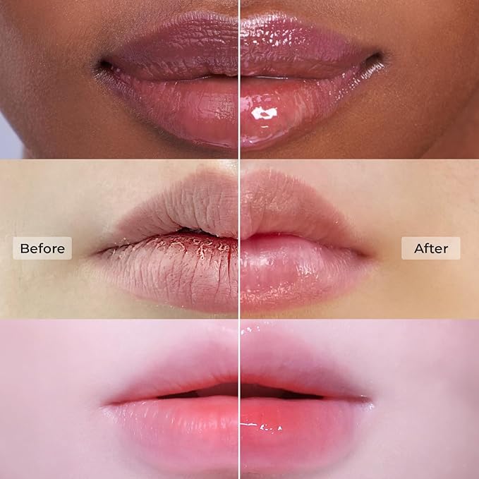 Natural Plumping Vitamin E Lip Mask, 0.46 Oz | Hydrating Lip Moisturizer For Soft, Smooth, Plump Lips, With Organic Shea Butter, Vegan Waxes, Collagen Boosters, Korean Skincare, Lip Gloss-Velvo Beauty