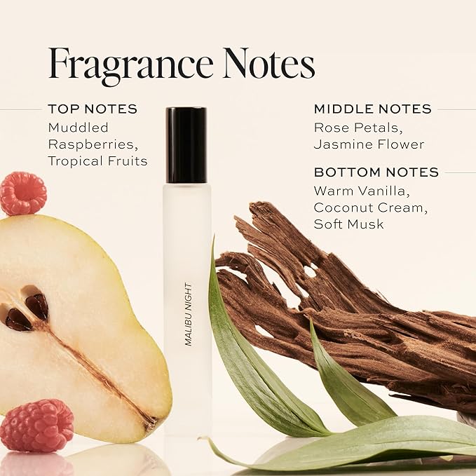 Dime Beauty Perfume Malibu Night, 0.34 oz / 10 ml - Light and Floral Musk Scent, Hypoallergenic, Clean Perfume, Eau de Toilette For Women-Velvo Beauty