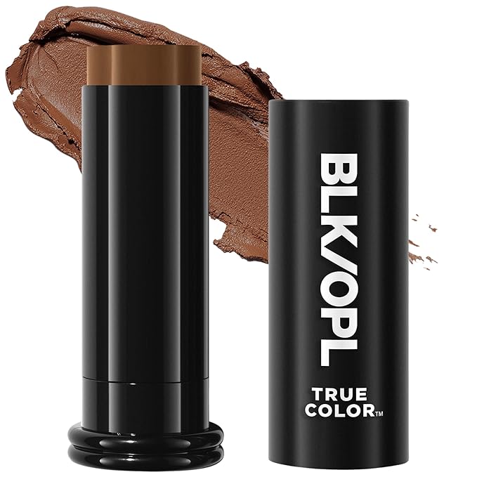 BLK/OPL Skin Perfecting Foundation Stick, SPF 15 Buildable & Blendable Face Foundation Makeup with Matte Finish - Full Coverage, Color Correcting & Sculpting - Hypoallergenic (Suede Mocha)-Velvo Beauty