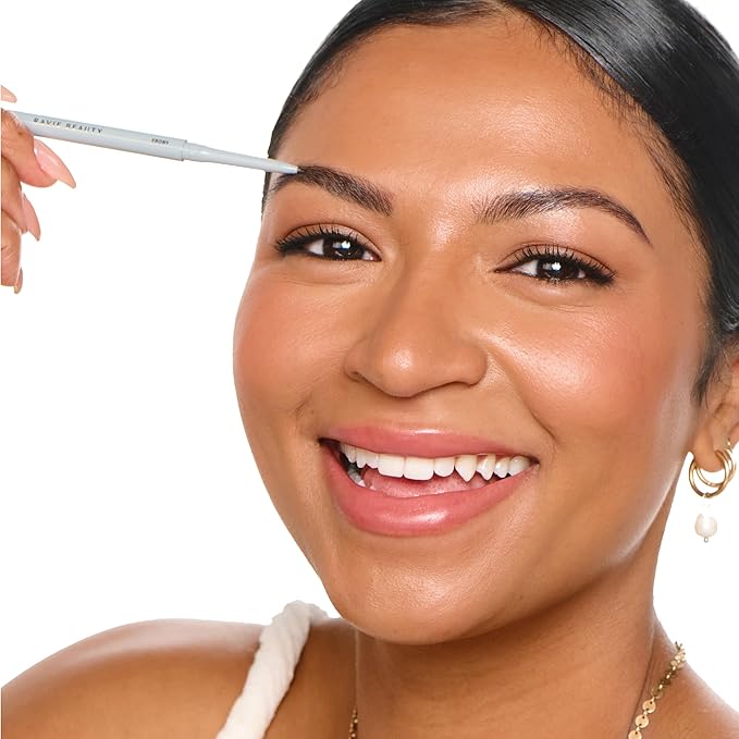 Easy Everyday™ Brow Pencil - Best Eyebrow Pencil for Women, Smudge Proof Hair-Like Strokes, 1.2mm Precision Tip with Spoolie, Vegan (Ebony)-Velvo Beauty