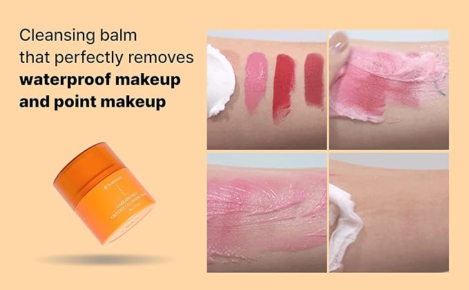 Grinder Cleansing Balm Korean Makeup Remover Hydrating Facial Wash for All Skin Types Sorbet texture 1.76 Ounce (Pack of 1)-Velvo Beauty