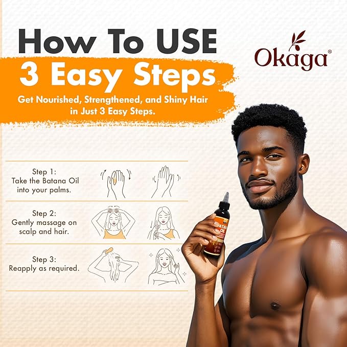 Batana Oil for Hair Growth with Rosemary, Castor, and Pumpkin Seed Oils, 100% Pure Unrefined Honduran Formula, Strengthens, Nourishes, Revives Scalp & Strands, Natural Care for All Types (5oz)-Velvo Beauty