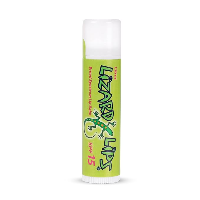 Lizard Lips SPF 15 Lip Balm (Citrus)-Velvo Beauty