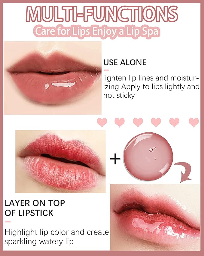 Plumping Lip Glow Oil,Hydrating Tinted Lip Oil Gloss,Glow Reviver Lip Oil,Long Lasting Moisturizing Clear Lip Plumper Oil Tint for Lip Care Dry Lip,Women's Day Makeup Gift for Women (#012 Rosewood)-Velvo Beauty