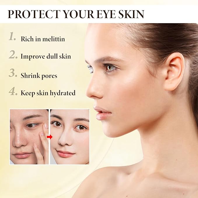 Bee Venom SkinCare Set, Includes New Zealand Bee Venom Face Lotion, Bee Venom Essence, Bee Venom Face Cream, Bee Venom Eye Cream, Anti-Wrinkle, Hydrating & Firming, Plant-Based Formula-Velvo Beauty