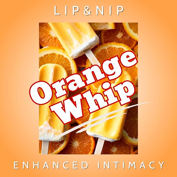 Orange Whip “Summer” Flavored Balms | Orange Whip Flavored Hydrating Lip Balm, Nipple Balm, and Full Body Balm | Lip Balm & Moisturizer and Intimacy Enhancer - Pack of 3-Velvo Beauty