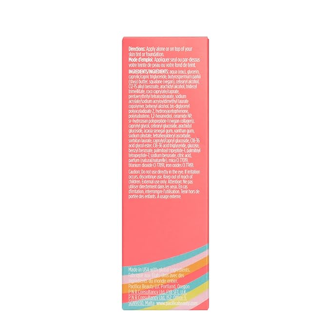 Pacifica Beauty Kind Glaze Dewy Glow Layer, Skincare, Vegan Collagen, Squalane, Hydrating, Lightweight Face Foundation, Primer, Highlighter, Finishing Touch Flawless, All Skin Tones, 1 fl oz (1 Count)-Velvo Beauty