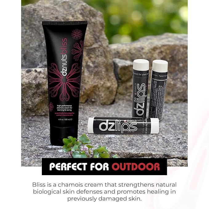 DZ Lips Care - Lip Repair, Protectant, Moisturizing Balm (DZ Lips + Women's Bliss Chamois Cream)-Velvo Beauty
