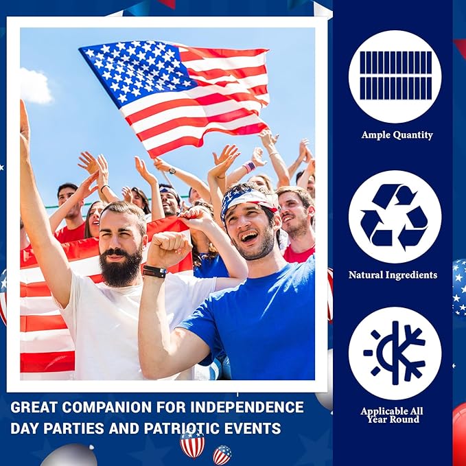 24 Pcs SPF 30 Lip Balm Bulk for Summer Wedding Baby Shower 4th of July Party Sunscreen Lip Balm Sticks Outdoor Travel Sunscreen Care Lip Balm for Thank You Gifts Party Supplies (4th of July)-Velvo Beauty