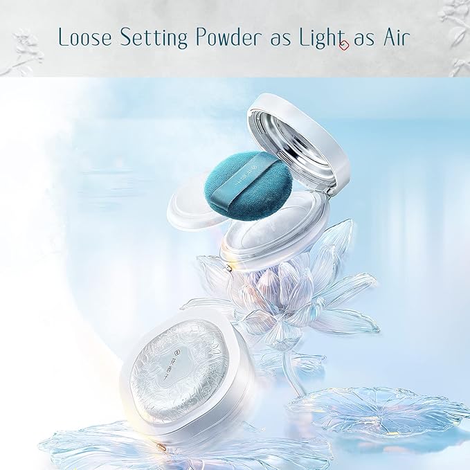 FLORASIS Flawless Jade Breathable Setting Powder (01 Snow)-Velvo Beauty