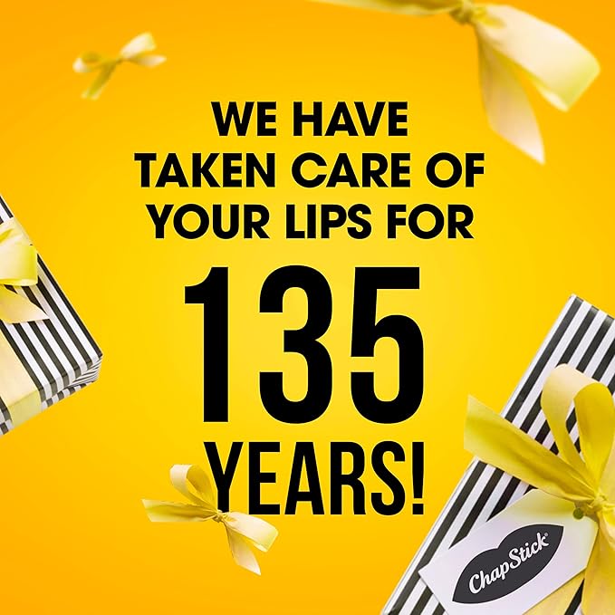 ChapStick Classic Original Lip Balm Tubes, Lip Care - 0.15 Oz (Pack of 12)-Velvo Beauty