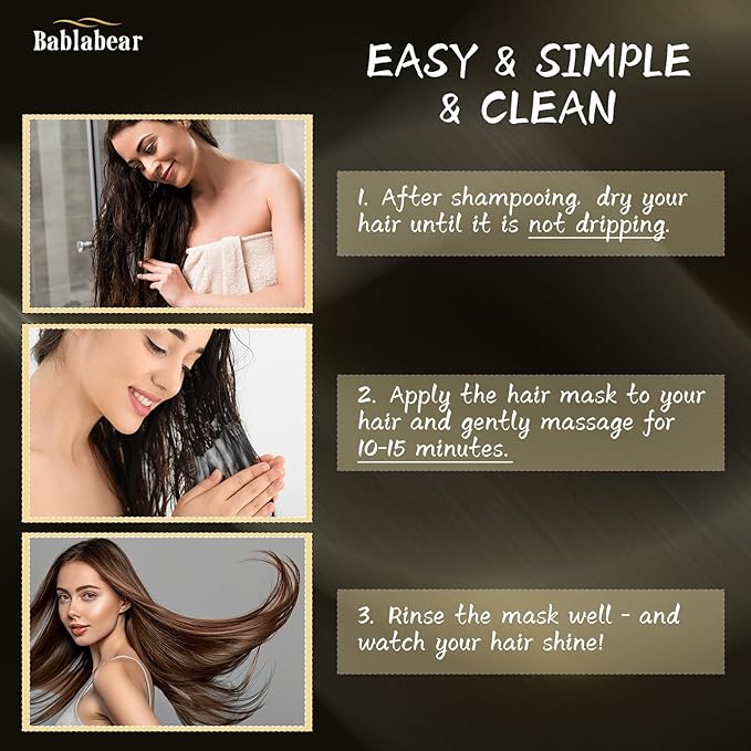 Hair Mask for Damaged Hair,Hair Treatment for Color Treated Hair Deep Conditioner,Mascarilla Para El Cabello for Dry/Frizzy Hair.Moisturizer and Adds Shine.Hair Care for Curly Hair.500ml-Velvo Beauty