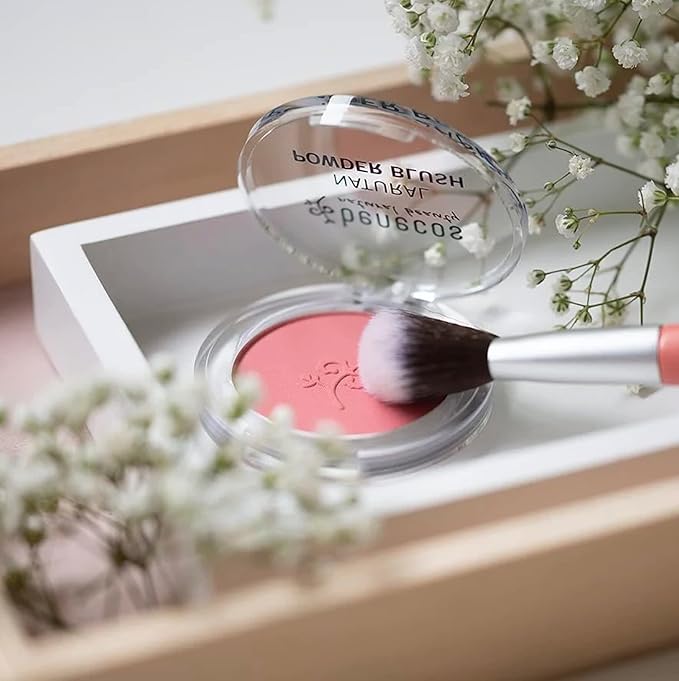 Natural Powder Blush - Sassy Salmon-Velvo Beauty
