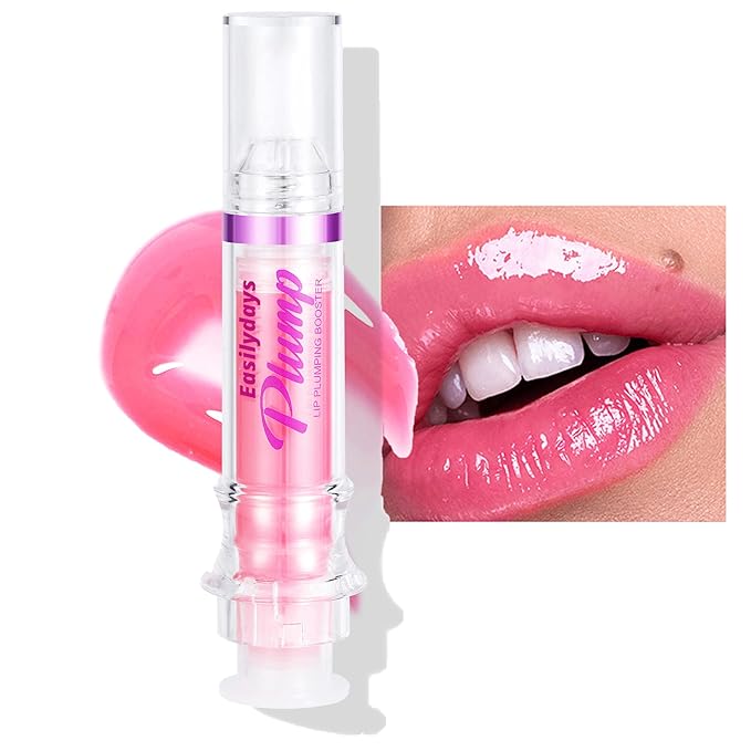 Lip Gloss Plumper Glossy Lip Lipstick, Lifter Gloss, Hydrating, Volumizes, High-Shine, Lip Plumping Lip Glass Mirror Lip Glaze Lip Makeup, Plump And Pout Lip Plumper for Women Girls-Velvo Beauty