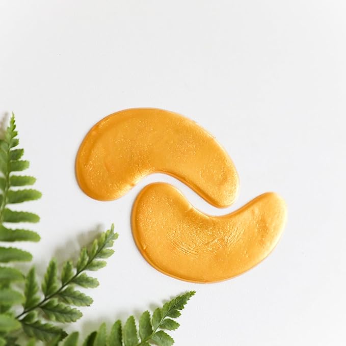 Under Eye Patches & Masks (18 Pairs) - All Natural Anti Aging Treatment for Bags, Puffiness, Wrinkles, & Dark Circles - 24K Gold, Collagen, Hyaluronic Acid, Hydrogel - Formulated in San Francisco-Velvo Beauty