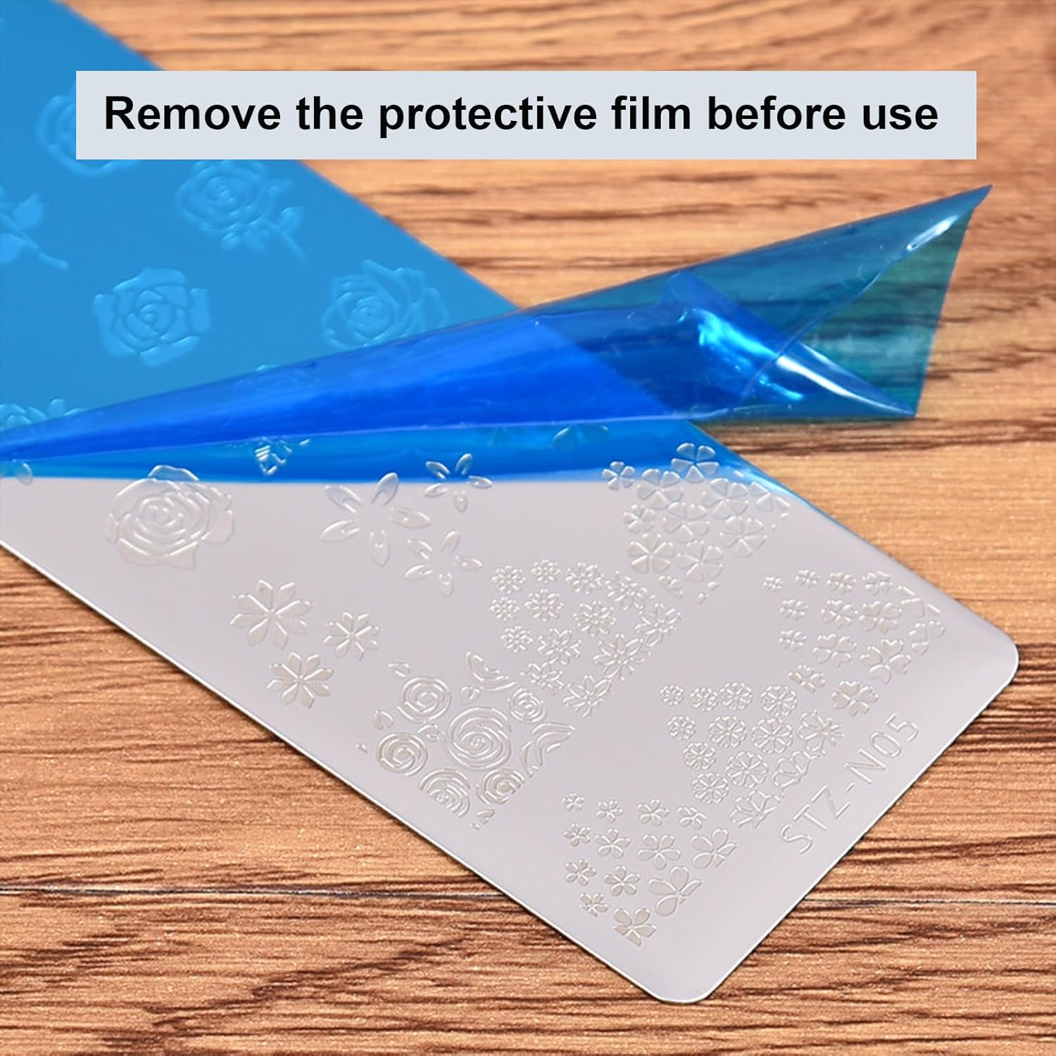 AddFavor Nail Stamper Kit 8pcs Stamping Plates Minimalist Geometric Butterfly Leaf Image Template for DIY Decorating Polish Gel Plate Print Stamper Manicure Stencils Tools-Velvo Beauty