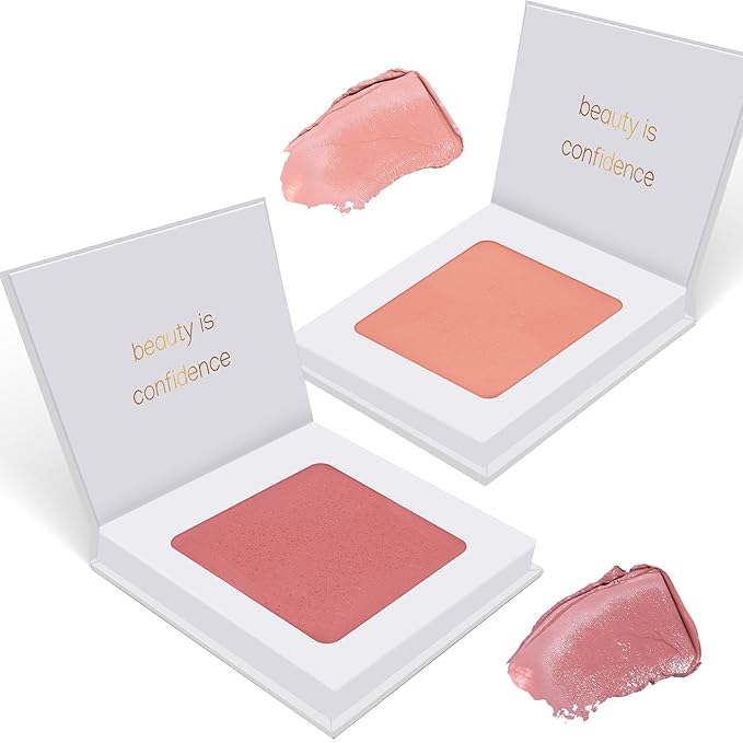 Carlucce Umpteen 3-in-1 Vegan Multi-Use Cream Color Palette - Innocent - Makeup & Skincare in One, High Pigment Formula for Lips, Cheeks & Eye Base-Velvo Beauty