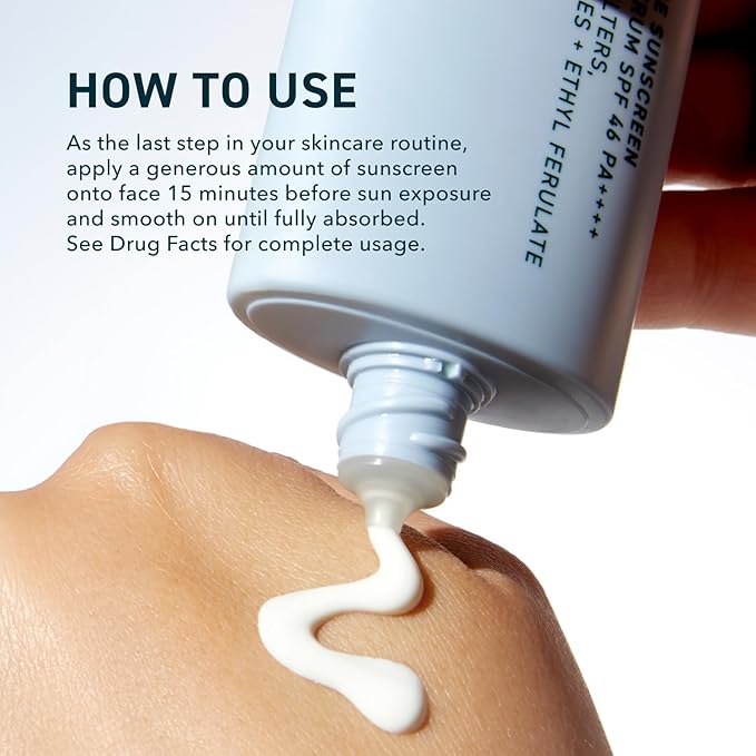 Skin Solar Shade - Moisturizing Face Sunscreen SPF 46 PA++++ Broad Spectrum UV Protection. Hydrating Sunblock for Dry Skin. Lightweight Travel Size Sun Protection, 1.7oz-Velvo Beauty