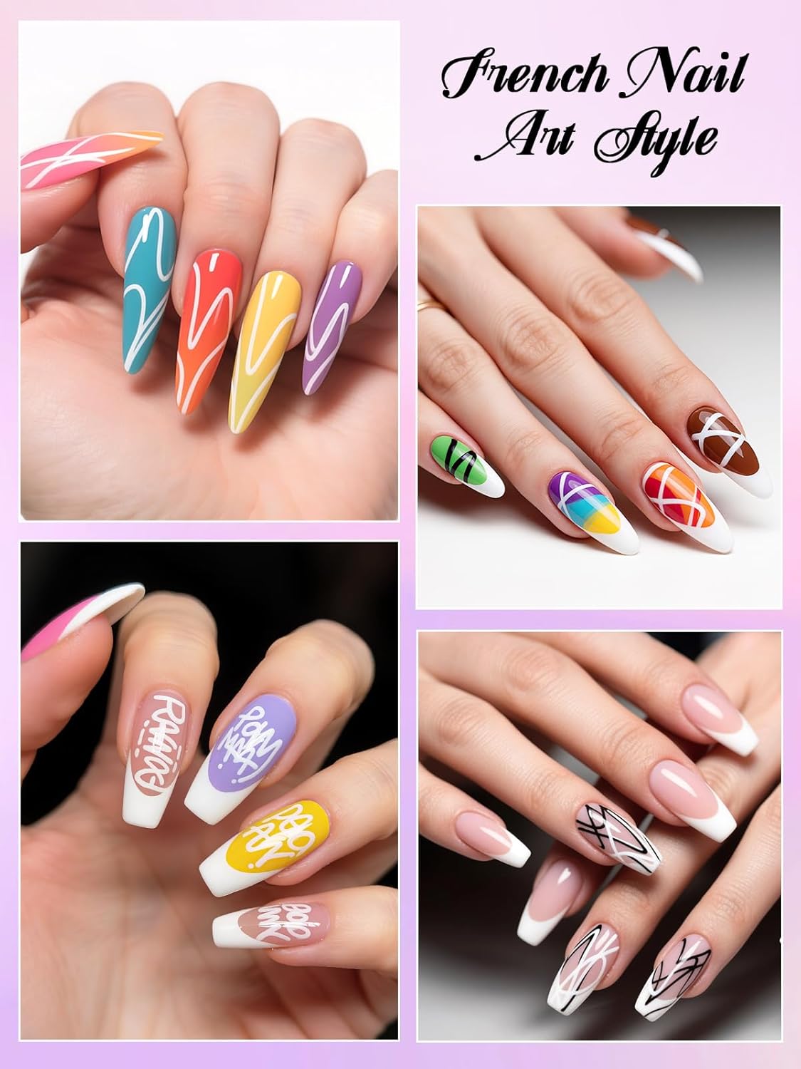 1 PCS White Nail Art Polish Pens, Kalolary 0.5mm Nail Art Markers Nail Point Graffiti Dotting Pen Drawing Painting Liner Brush for DIY Nail Art Beauty Adorn Manicure Tools-Velvo Beauty