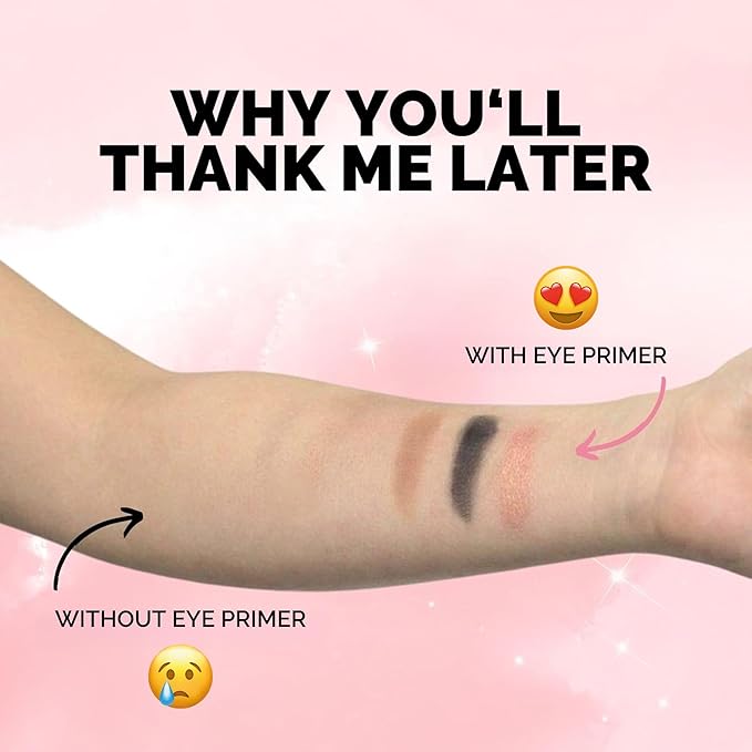 Elizabeth Mott Thank Me Later Color Correcting & Eye Primer Duo – Face Primer with Niacinamide for Redness Control & Smooth Makeup Base – Eye Primer for Long-Lasting, Crease-Free Eyeshadow – 30g + 10g-Velvo Beauty