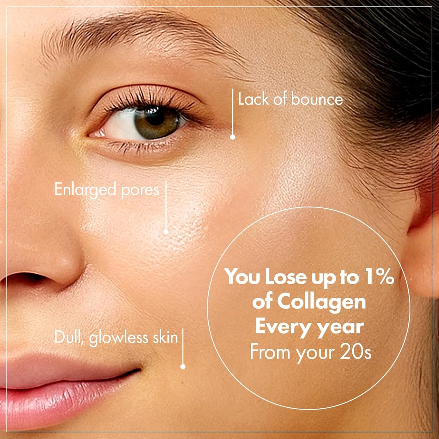 Real Collagen Face Cream, Face & Neck Collagen Face Moisturizer, Tightening, Firming, Lifting & Glow Boosting Cream with Collagen & Hyaluronic Acid, Korean Skincare, 50ml / 1.69 fl. oz.-Velvo Beauty