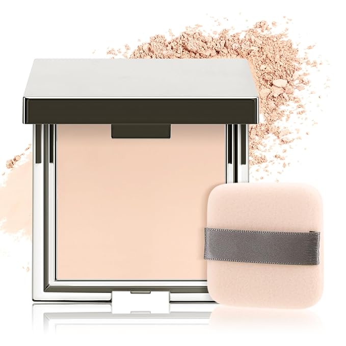 Boobeen Matte Face Finishing Powder, Smooth Setting Pressed Powder Makeup Oil Control Lightweight Long Lasting Makeup Setting Foundation Compact Powder, Soft Focus Effect Translucent Finish-Velvo Beauty