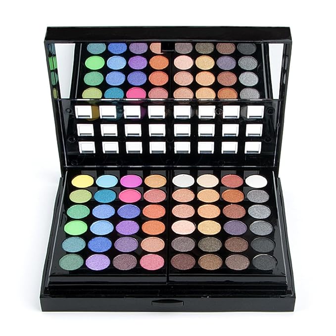 BONNIE CHOICE All in One Makeup Kit for Women Full Kit, Valentines Day Gifts Makeup Set, Include 48 Eyeshadow, 18 Lip Gloss, 3 Blusher, 6 Concealer, 3 Contour Powder, 4 Brushes, 1 Mirror-Velvo Beauty