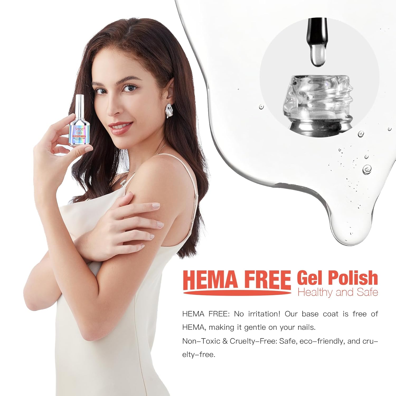 15ml Gel Top Coat Glossy Top Coat– Long Lasting Professional Nail Art Home Salon-Velvo Beauty