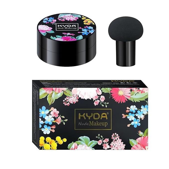 Ownest Mushroom Head Air Cushion BB Cream, Concealer Lasting Nude Makeup Moisturizing Pigment CC Liquid Foundation, Even Skin Tone Makeup Base Primer-Natural-Velvo Beauty