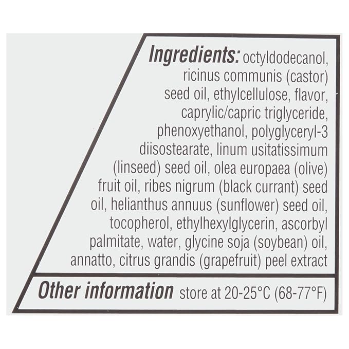 ChapStick Total Hydration Sweet Nectar Flavor Vitamin Enriched Lip Oil, Non Tinted Lip Care - 0.23 Oz-Velvo Beauty