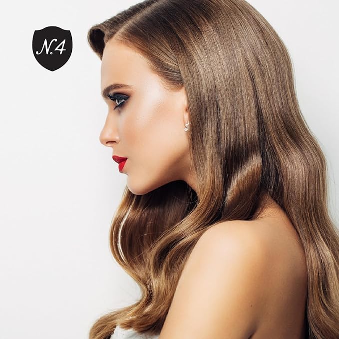 Number 4 Hair Oil, Fluoro5 Elixir Restore & Repair, Anti Frizz Serum for Damaged Hair, 2.0 oz – N4 Hair Care-Velvo Beauty