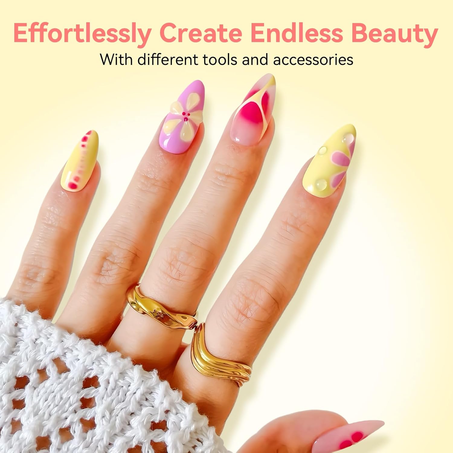 Makartt Clear Blooming Gel 15ml UV LED Soak Off Nail Art Polish for Spreading Effect Marble Nail Polish Gel Paint Nail Designs for DIY Color Flower Watercolor Magic Beauty Gift-Velvo Beauty