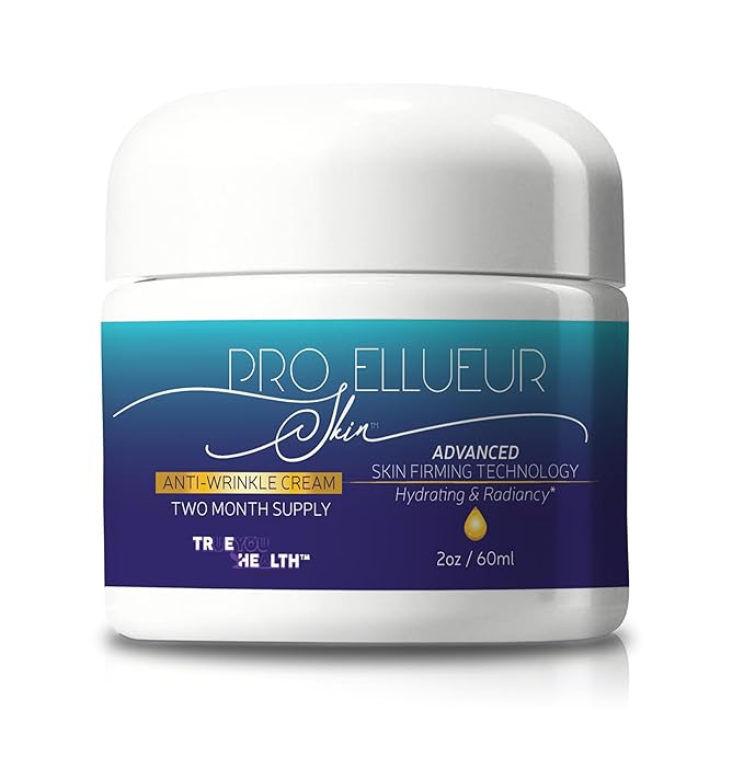 Pro Ellueur Skin Cream - Anti-Wrinkle Cream - Two Month Supply - Advanced Skin Firming Technology to Help Reduce Signs of Aging - Lift, Firm, Tighten - Lasting Hydration - Non-Greasy Formula-Velvo Beauty