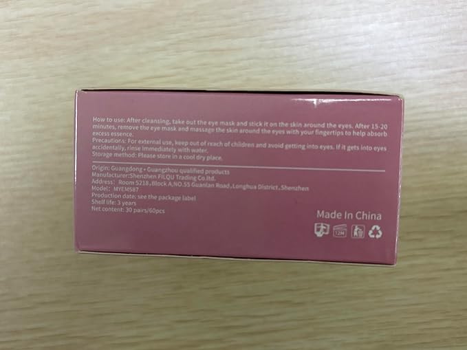 Vemofoper Under Eye Patches - 30 Pairs Collagen Under Eye Masks Anti-Aging Eye Mask for Face to Soothe Puffiness, Eye Bags and Wrinkles-Velvo Beauty