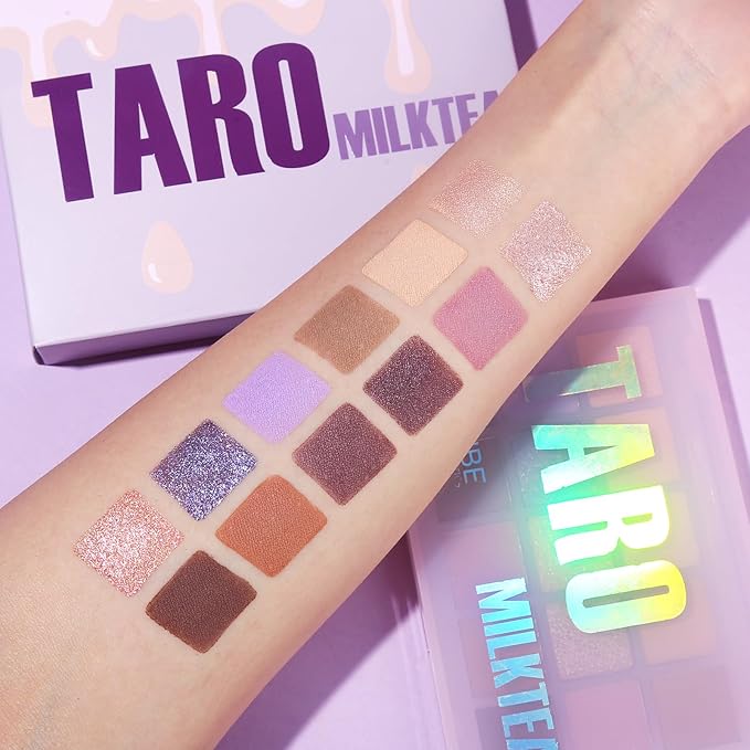 UCANBE Neutral Eyeshadow Palette, 15 Colors Nude Matte Shimmer Reflective Glitter Eye Makeup Pallet, Blendable Natural Warm and Cool Pigments Sombras De Ojos Gift Kit-Velvo Beauty