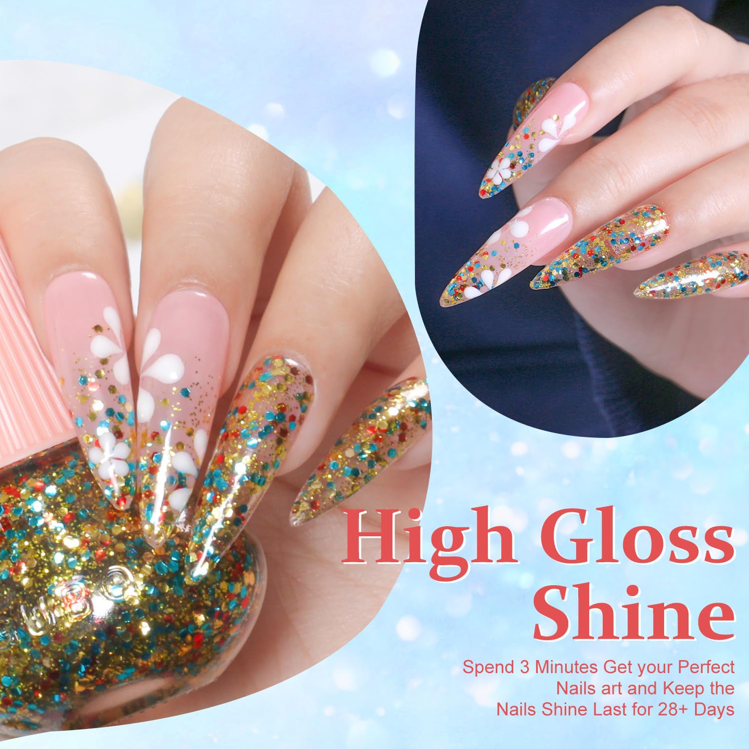 Major Dijit Quick Dry Nail Polish Colorful Summer Nail Lacquer for Nail Art Cruelty-Free Regular Nail Polish 0.41 fl oz.-Velvo Beauty