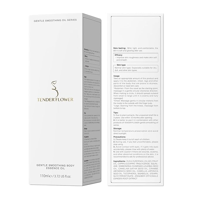 Stretch Mark Oil（110ml）, body oil for Pregnancy,belly oil, belly abdominal Serum Skin Care,Moisturizing Dry Skin, Tender & Softening，True Belly Serum 3.7OZ-Velvo Beauty