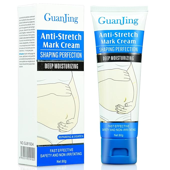 Stretch Mark Removal, Stretch Mark Cream for Pregnancy, Scar Removal Cream Deep Stretch Mark Removal, Belly Butter for Pregnant Women To Prevent And Repair Maternity Stretch Marks Scar 2.82 Oz-Velvo Beauty