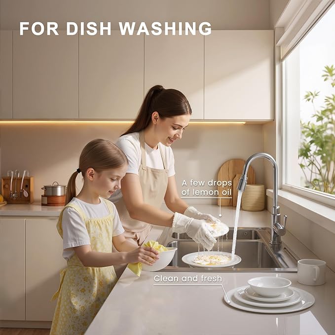 HIQILI Lemon Essential Oil, 100% Pure Undiluted for Cleaning, Skin, Diffuser - 1 Fl Oz/30ML-Velvo Beauty