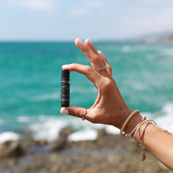 Sun Bum Signature SPF 30 Sunscreen Lip Balm | Vegan and Cruelty Free Broad Spectrum Water Resistant Chapstick with UVA/UVB Protection | .15 oz , Clear-Velvo Beauty